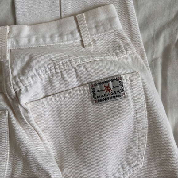 vintage manager mocassino white mom jeans - Picture 4 of 6